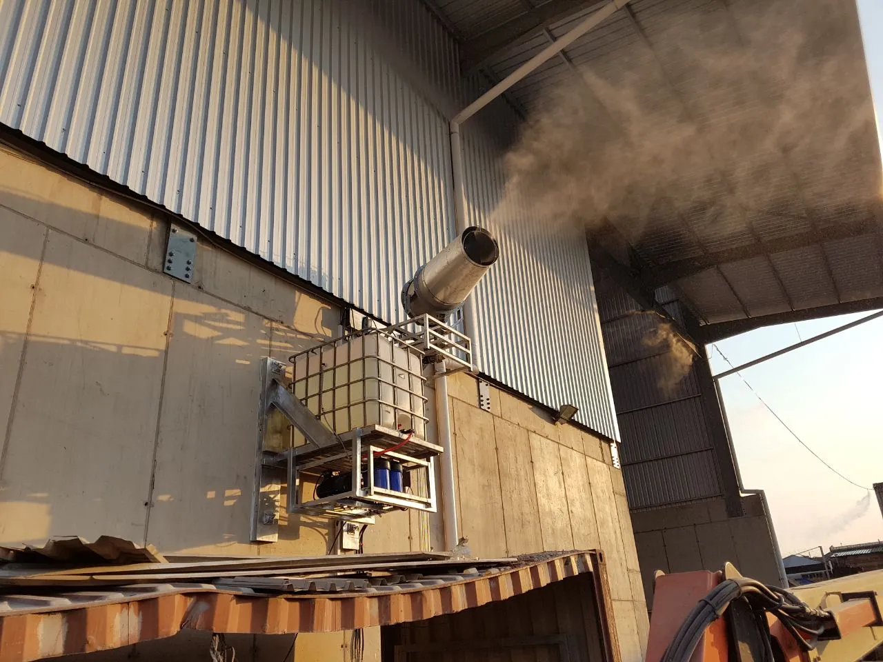 Fixed Dust Suppression Installation