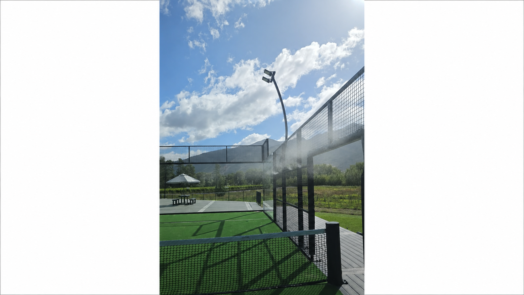 High-pressure paddle court misting system South Africa