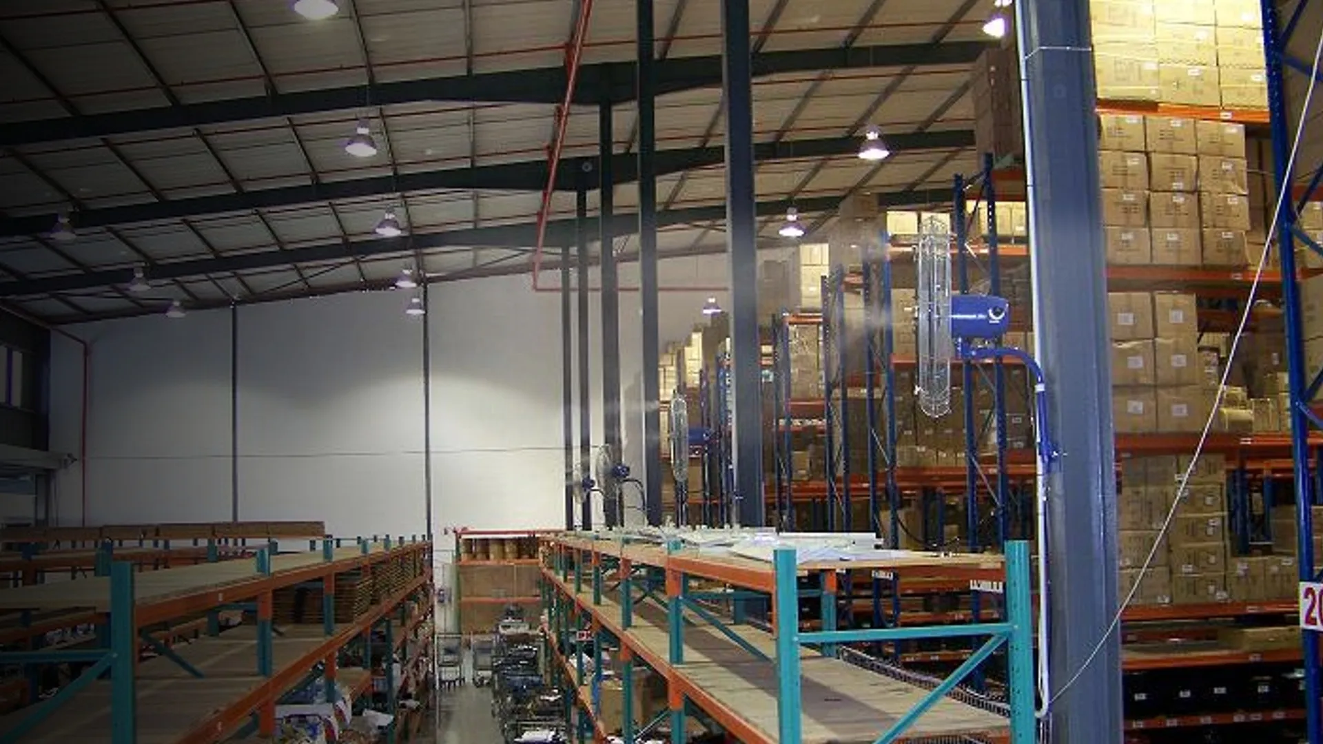 Industrial cooling high-pressure misting system factory South Africa