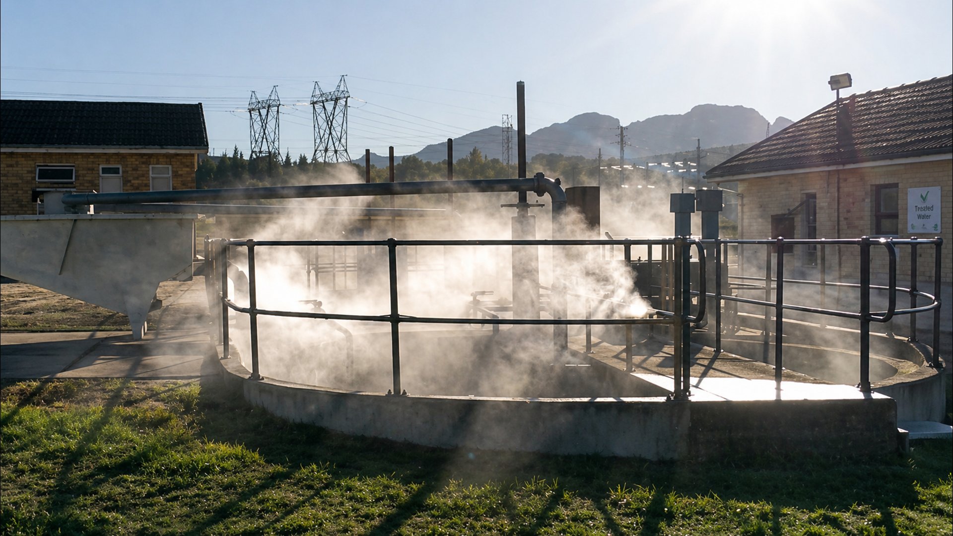 Industrial odour control high-pressure misting system South Africa