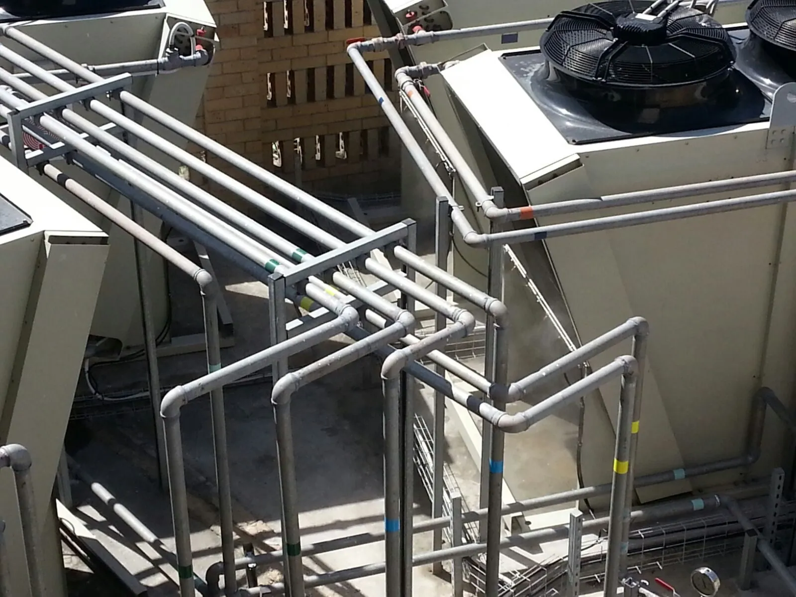 Pre-Cooling HVAC Support